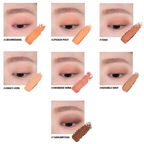 Bảng mắt Espoir Real Eye Palette - PEACHY LIKE