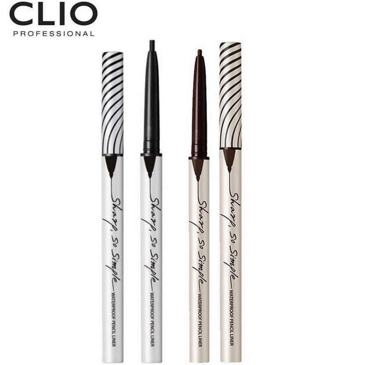 chì kẻ viền mắt Clio Sharp So Simple Waterproof Pencil Liner