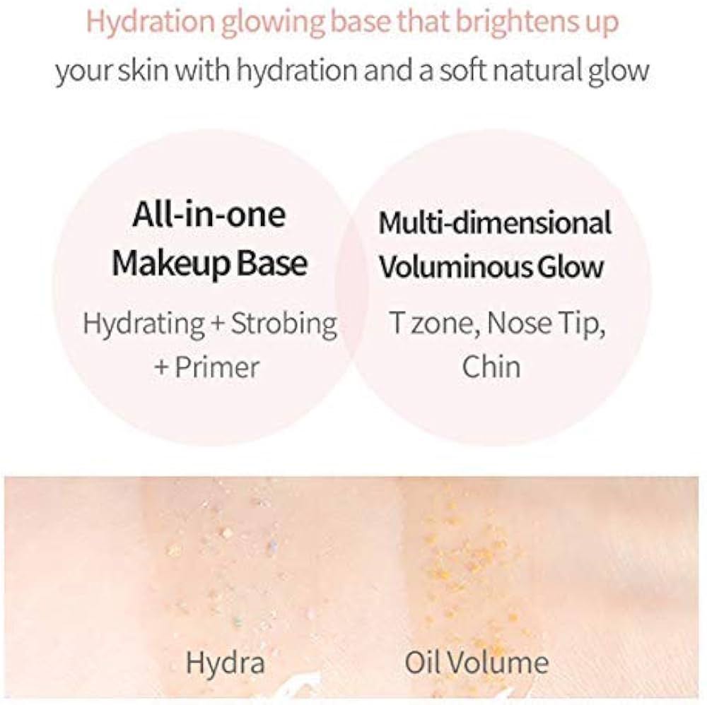 kem lót Etude căng bóng Glow On base 30ml