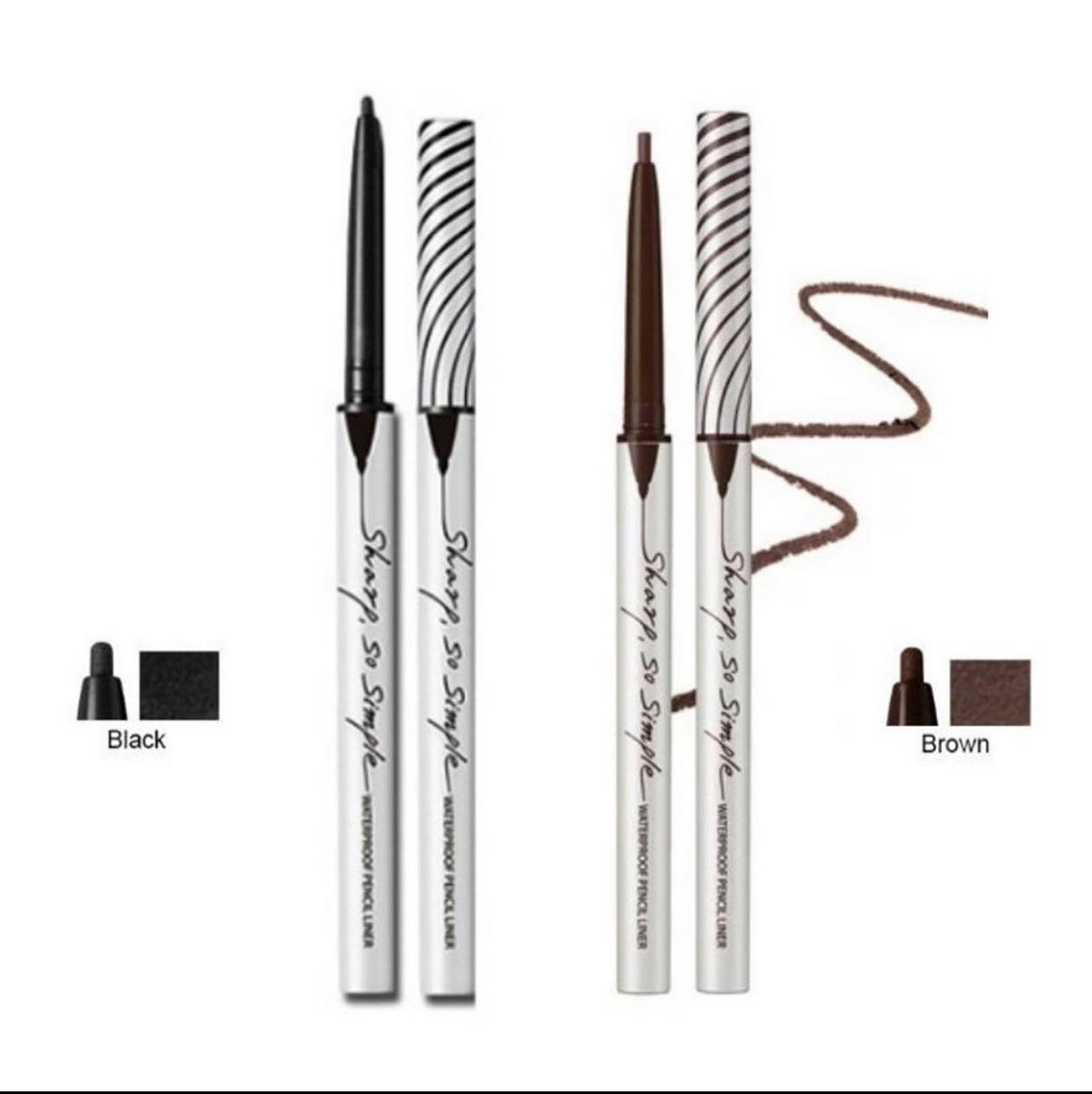 chì kẻ viền mắt Clio Sharp So Simple Waterproof Pencil Liner