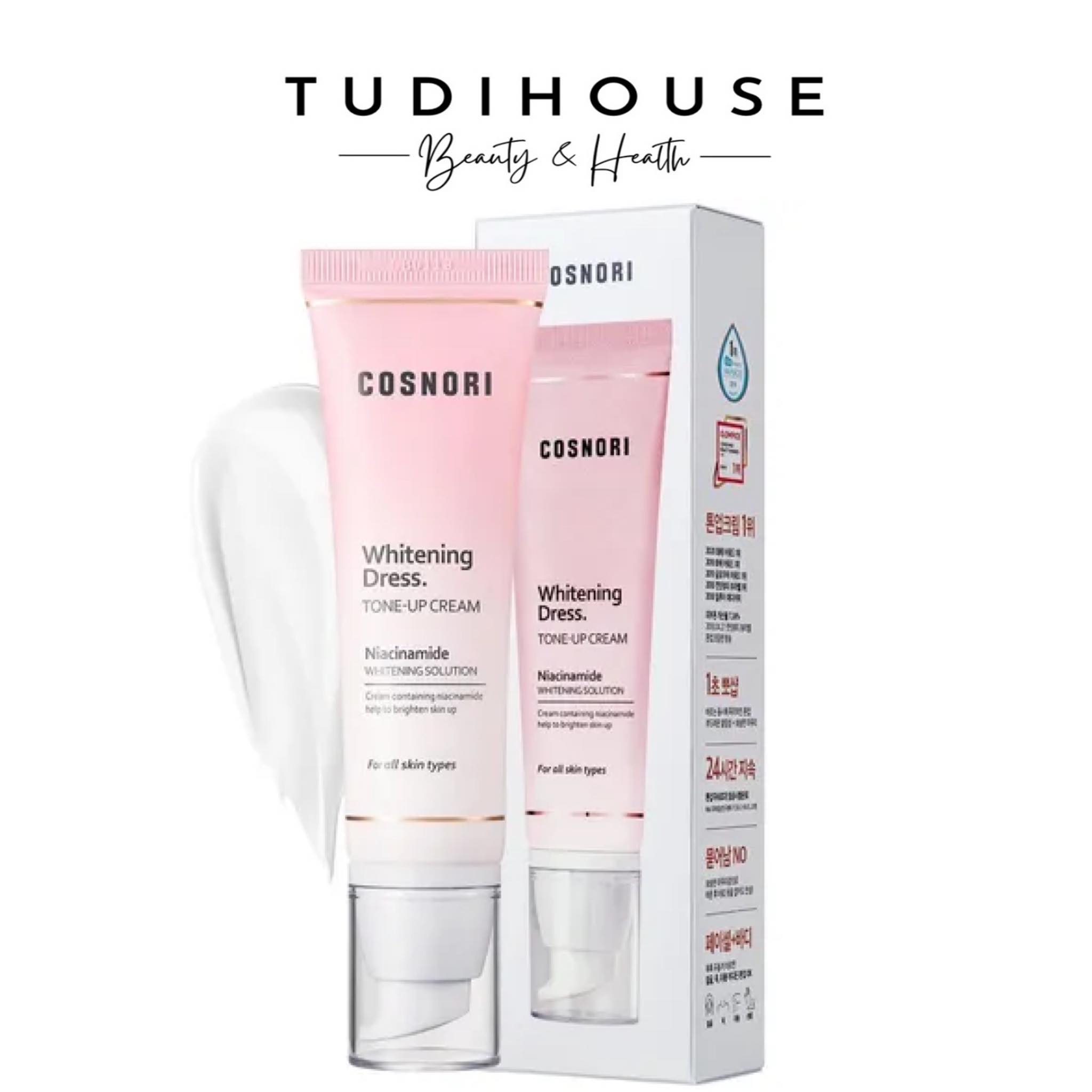 Kem dưỡng nâng tông Cosnori Whitening Dress Tone-up Cream 50ml