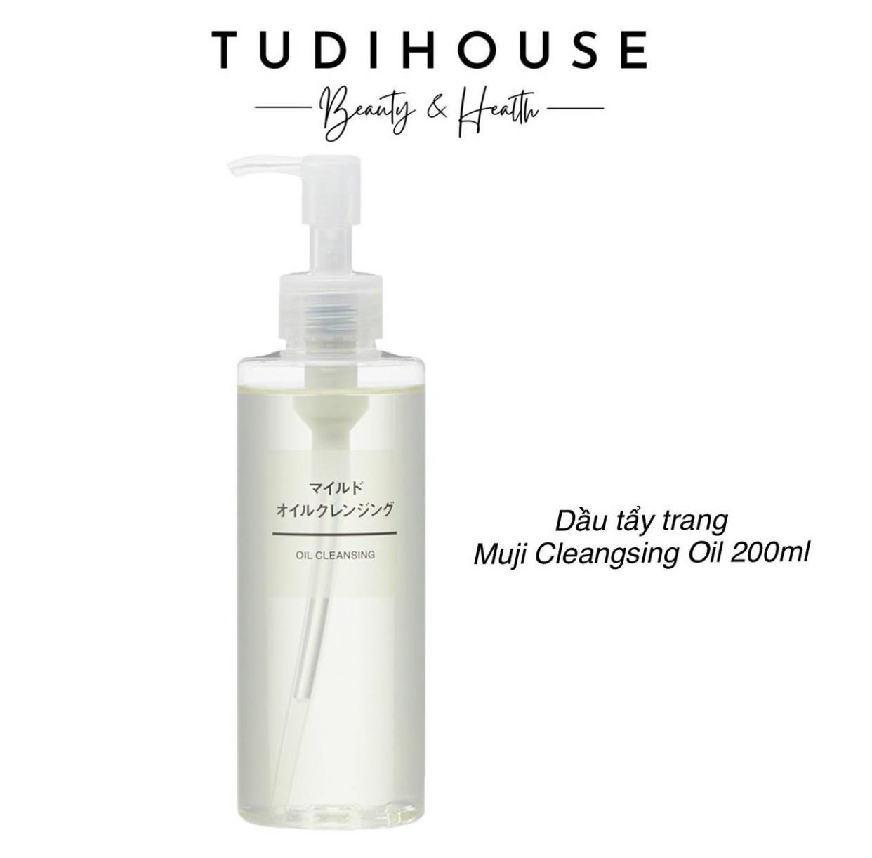 Dầu tẩy trang Muji Oil Cleansing - Mild 200ml