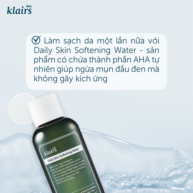 Nước cân bằng da Klairs Daily Skin Water 500ml