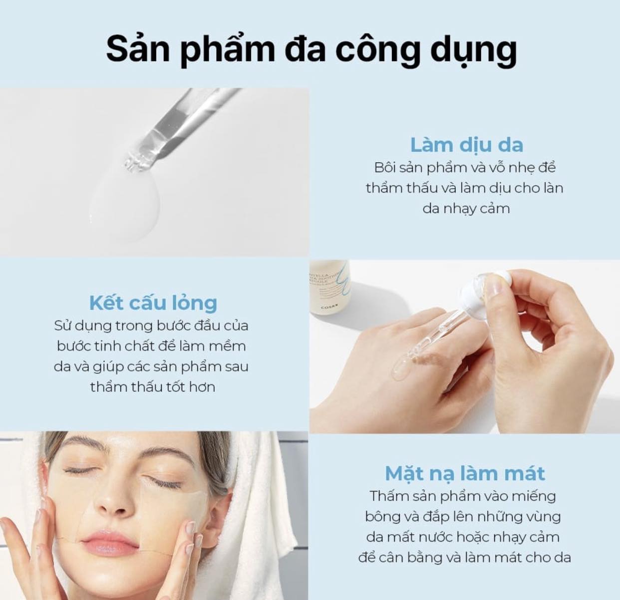Tinh chất Cosrx Triple Hyaluronic Moisture Ampoule 40ml