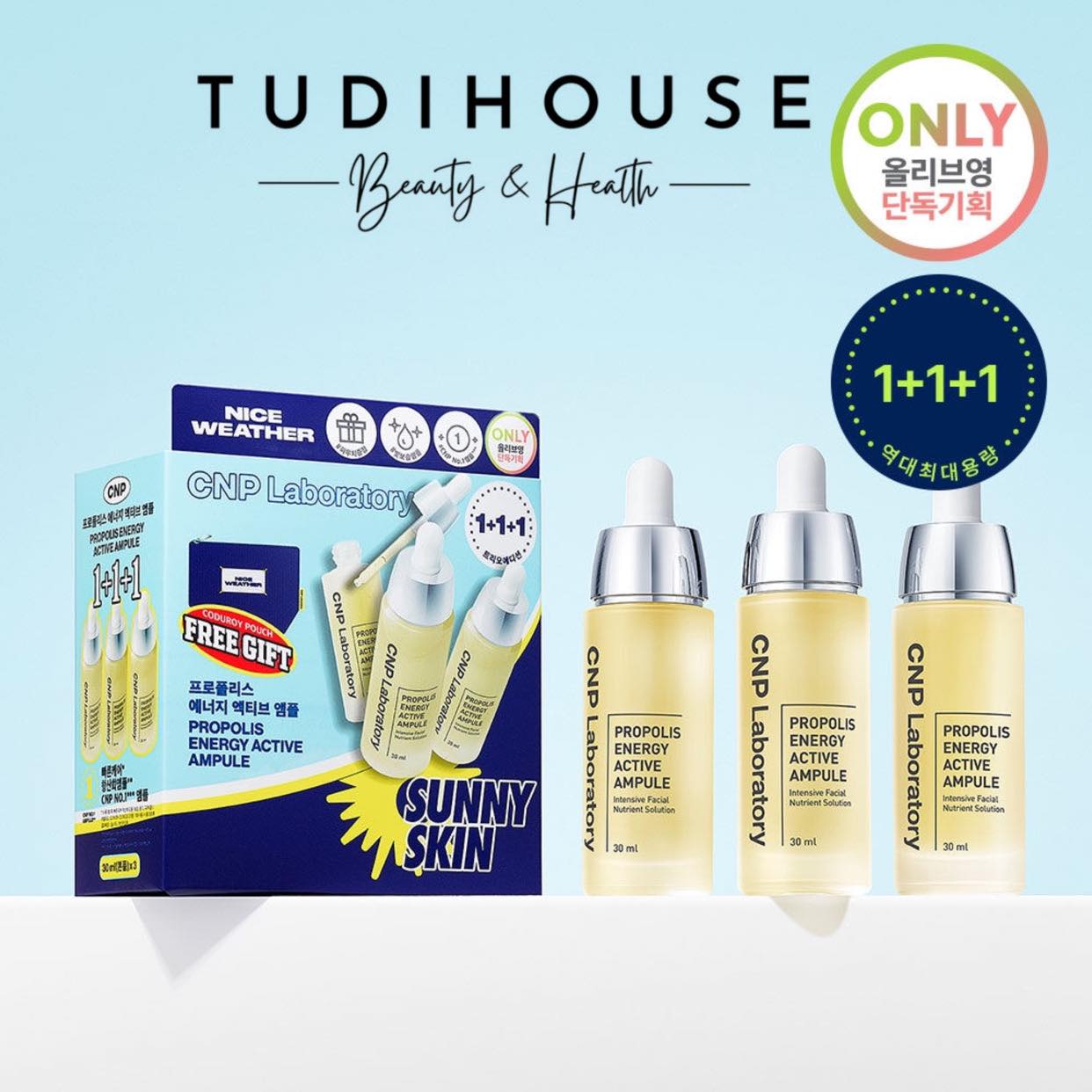 [ tách set 30ml ] Tinh chất keo ong CNP Laboratory Propolis Energy Ampule
