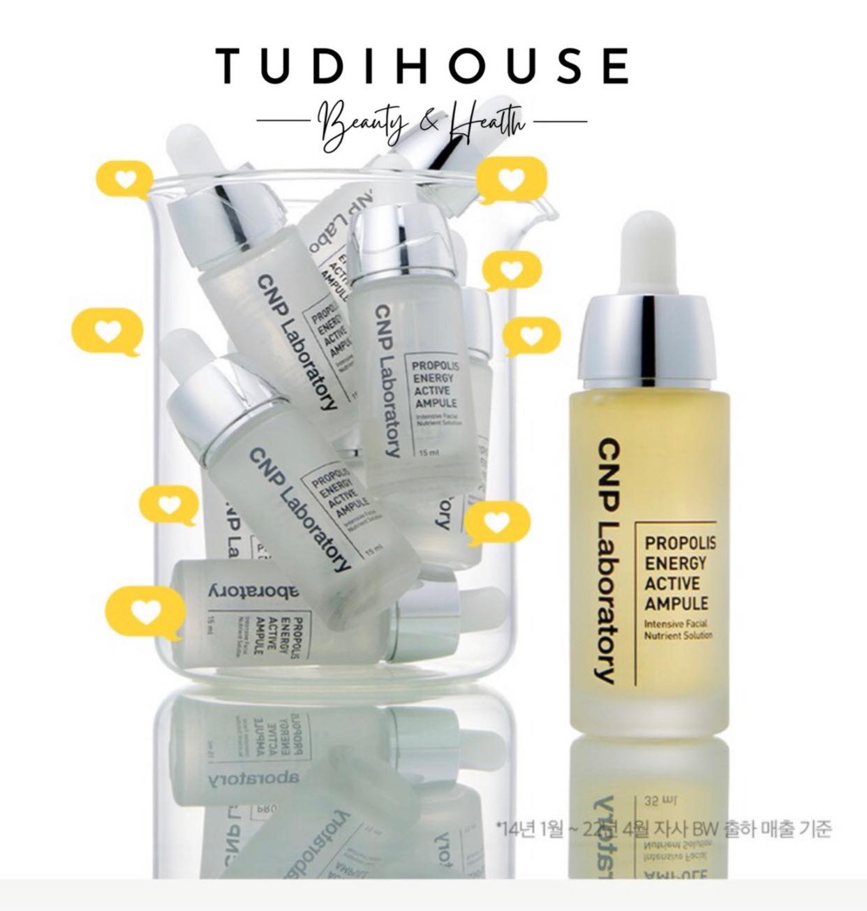 [ tách set 30ml ] Tinh chất keo ong CNP Laboratory Propolis Energy Ampule