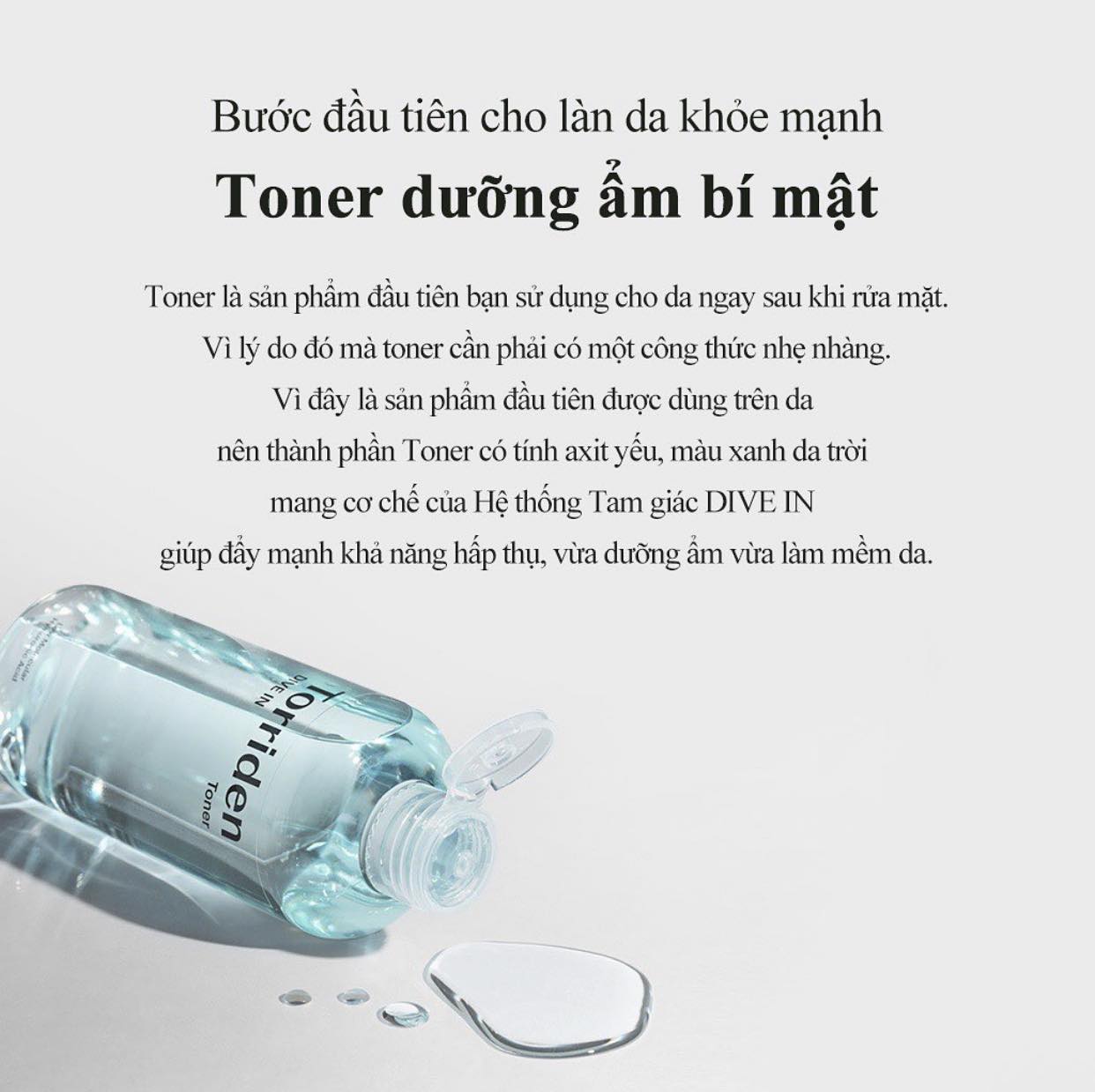 Toner cấp ẩm TORRIDEN Dive In 300ML