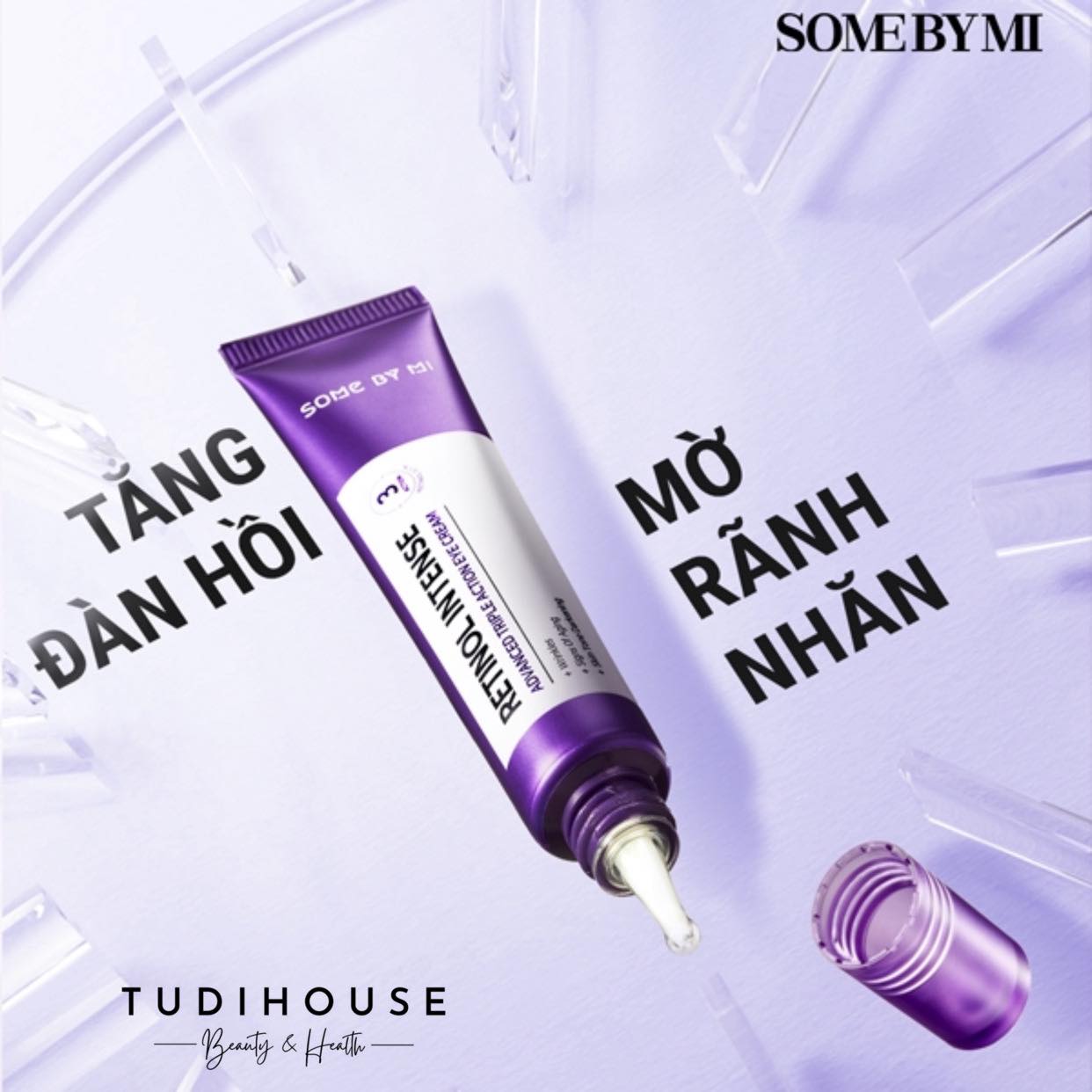 Kem Dưỡng Mắt  Some By Mi Retinol Intense Advanced Triple Action Eye Cream 30ml