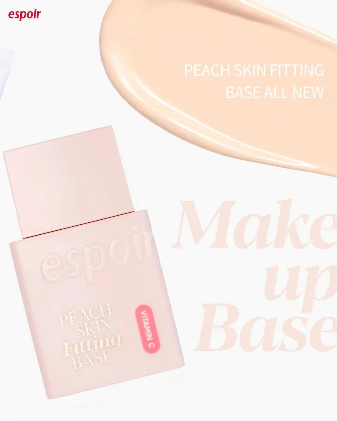 Kem lót Espoir Peach Skin Fitting Base + Vitamin C SPF50+ PA++++ 30ml
