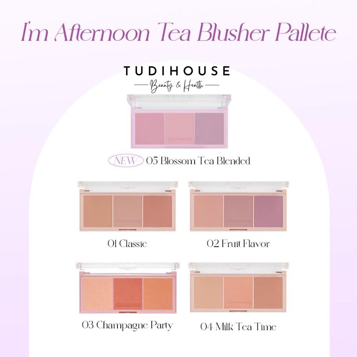Bảng má hồng I’m Meme Afternoon Tea Blusher