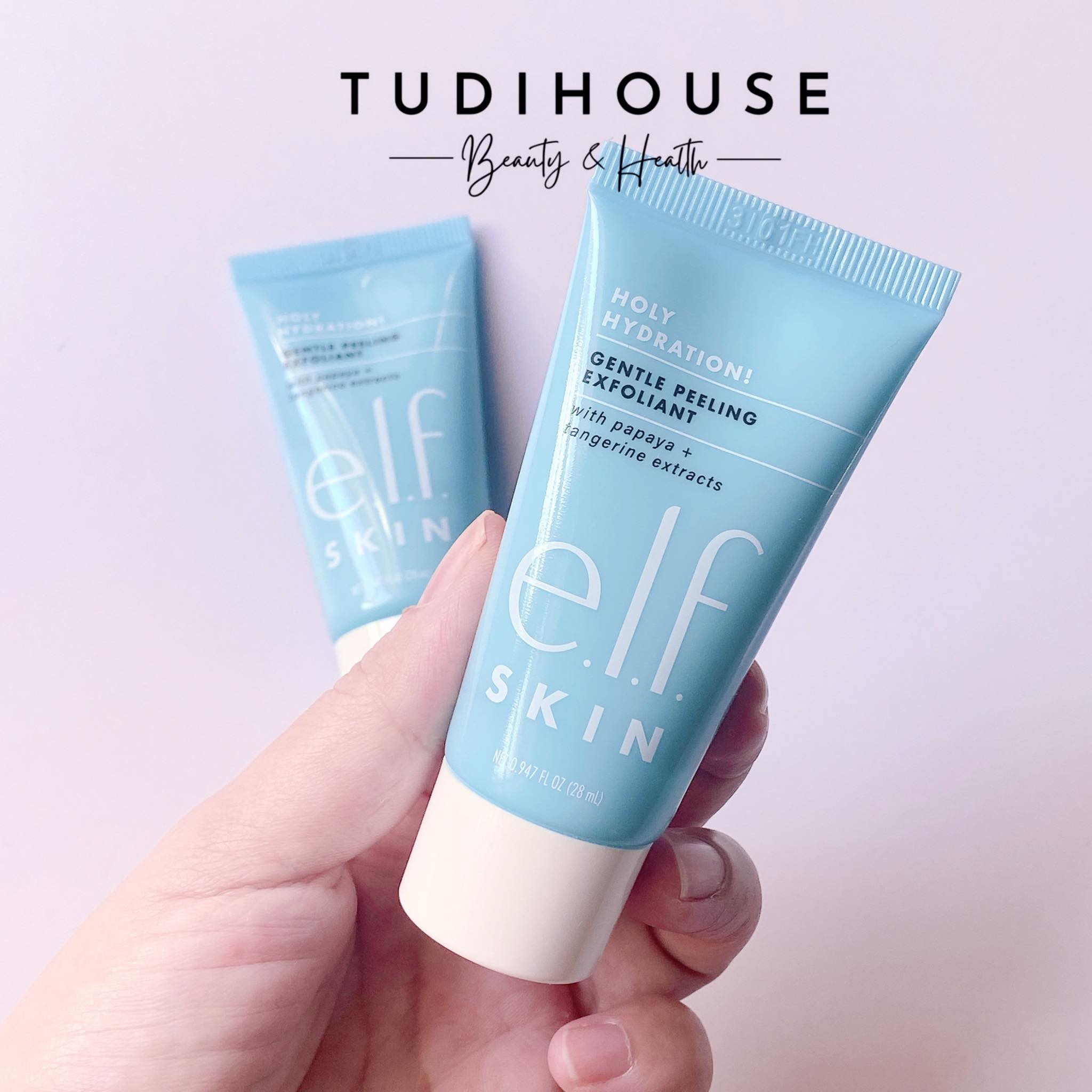 mini 28ml - tẩy da chết E.L.F Holy Hydration Gentle Peeling Exfoliant