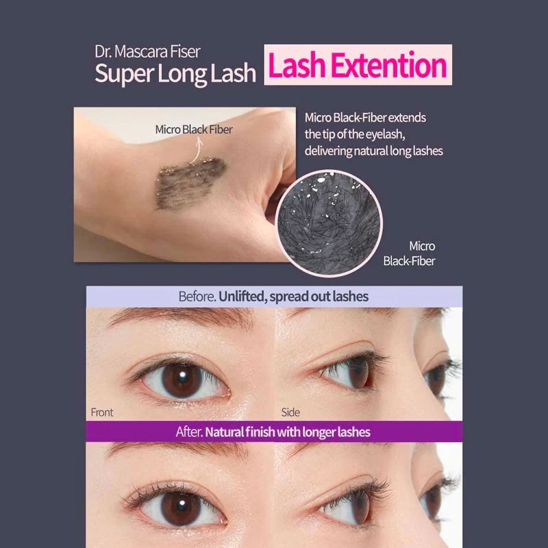 Mascara Làm Dày và Dài Mi EtuHouse Dr.Mascara Fixer For Super Long Lash 6ml