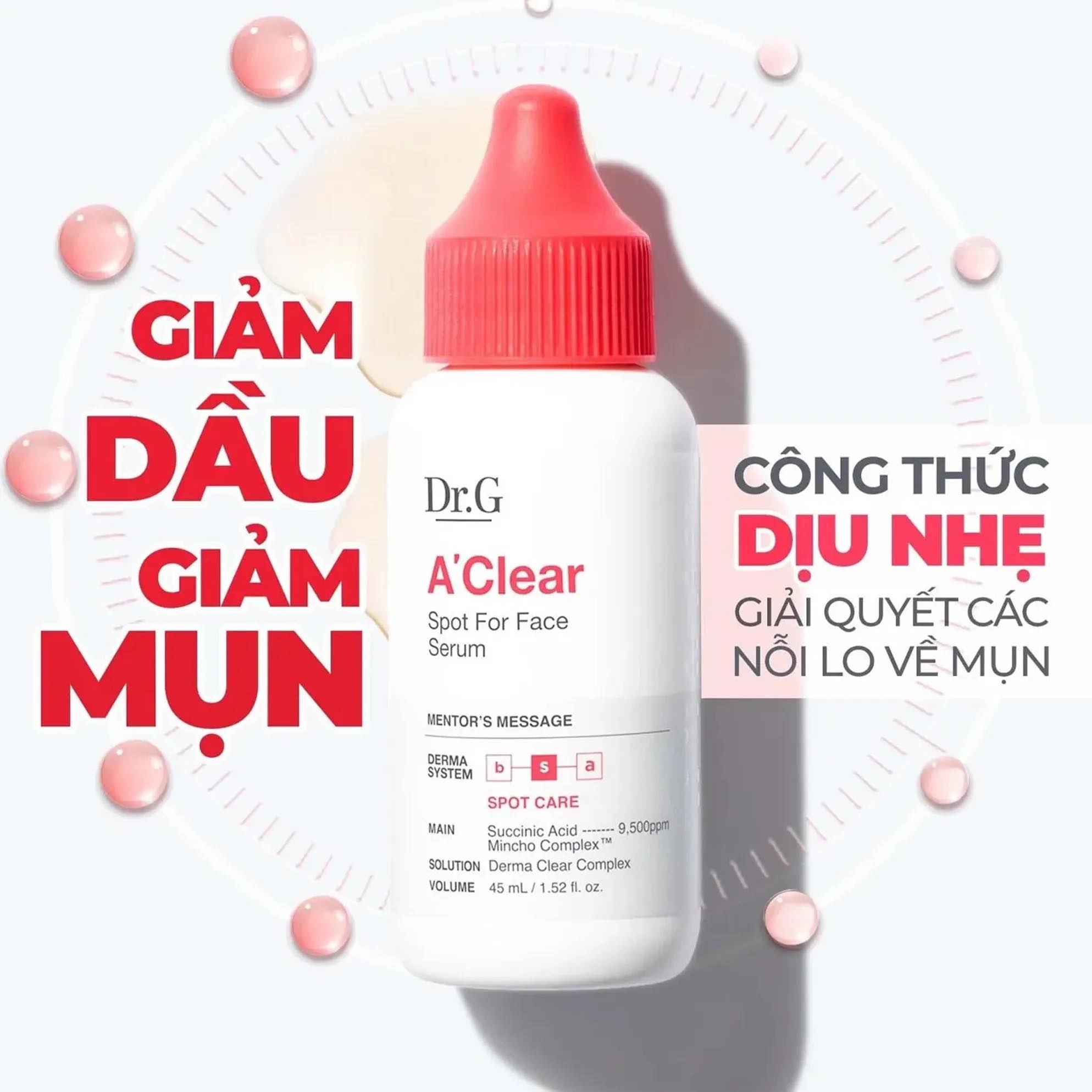 MINISIZE 10ml - Tinh chất Dr.G A’Clear Spot For Face Serum