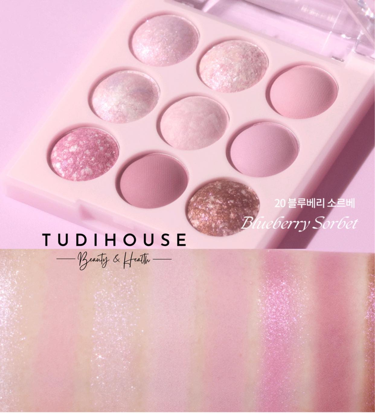 Set phấn mắt Dasique Shadow Palette + nail color