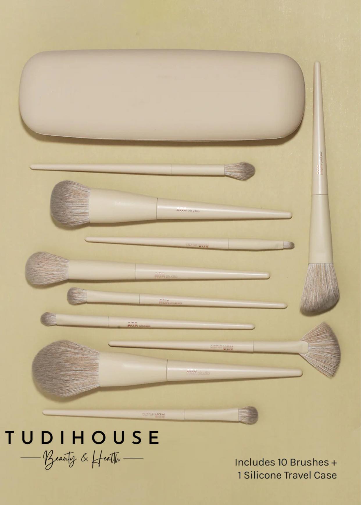 Bộ cọ AOA Hero Brush Set + Silicon Travel Case