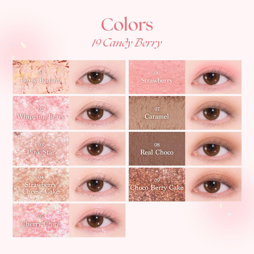 Set phấn mắt Dasique Shadow Palette + nail color