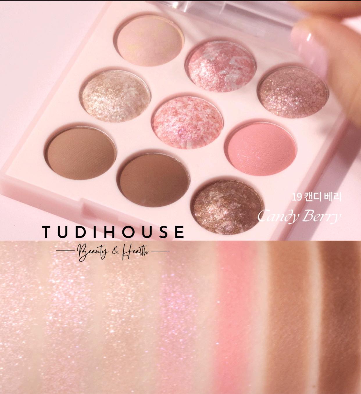 Set phấn mắt Dasique Shadow Palette + nail color