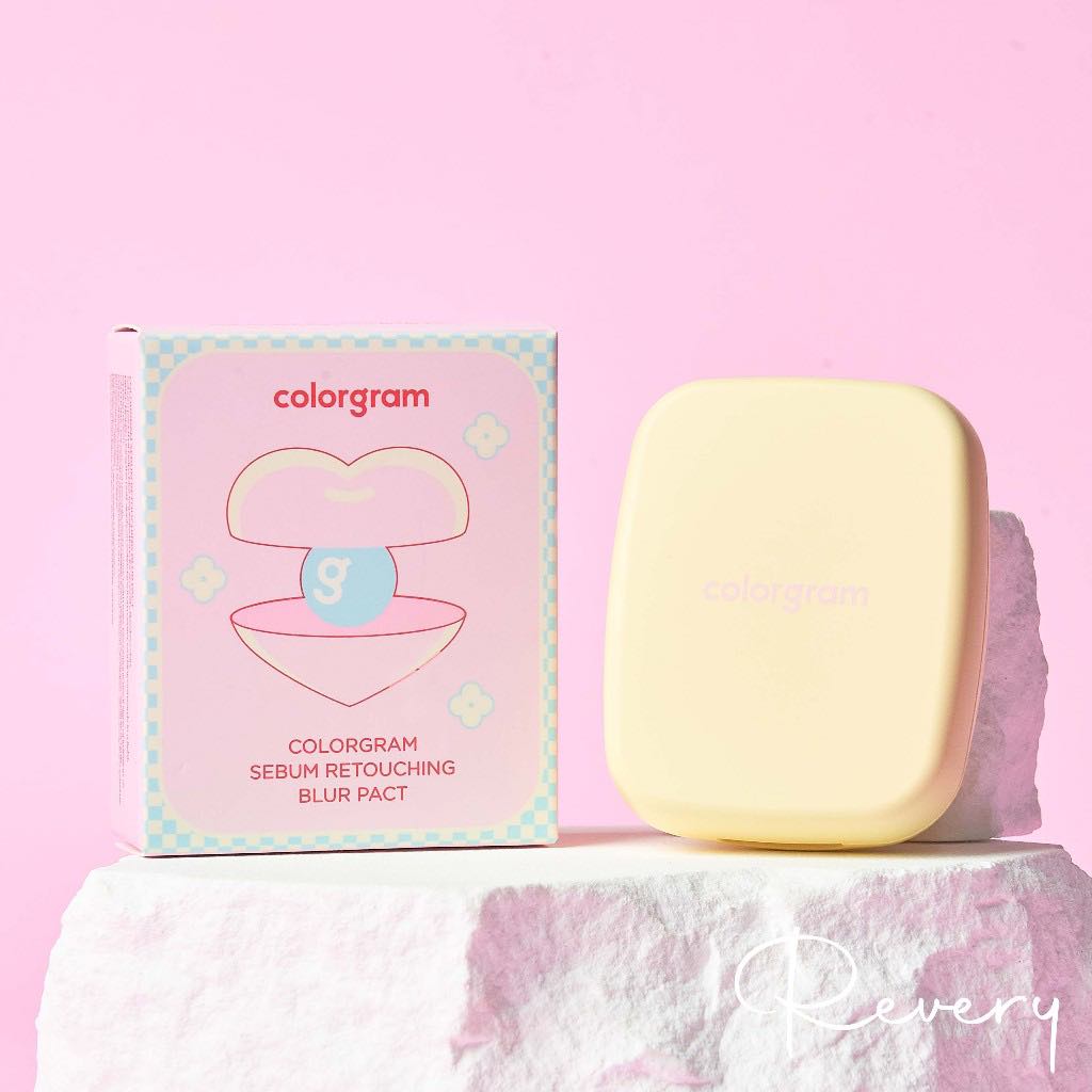 Phấn phủ Colorgram Sebum Retouching Blur Pact 6.5g