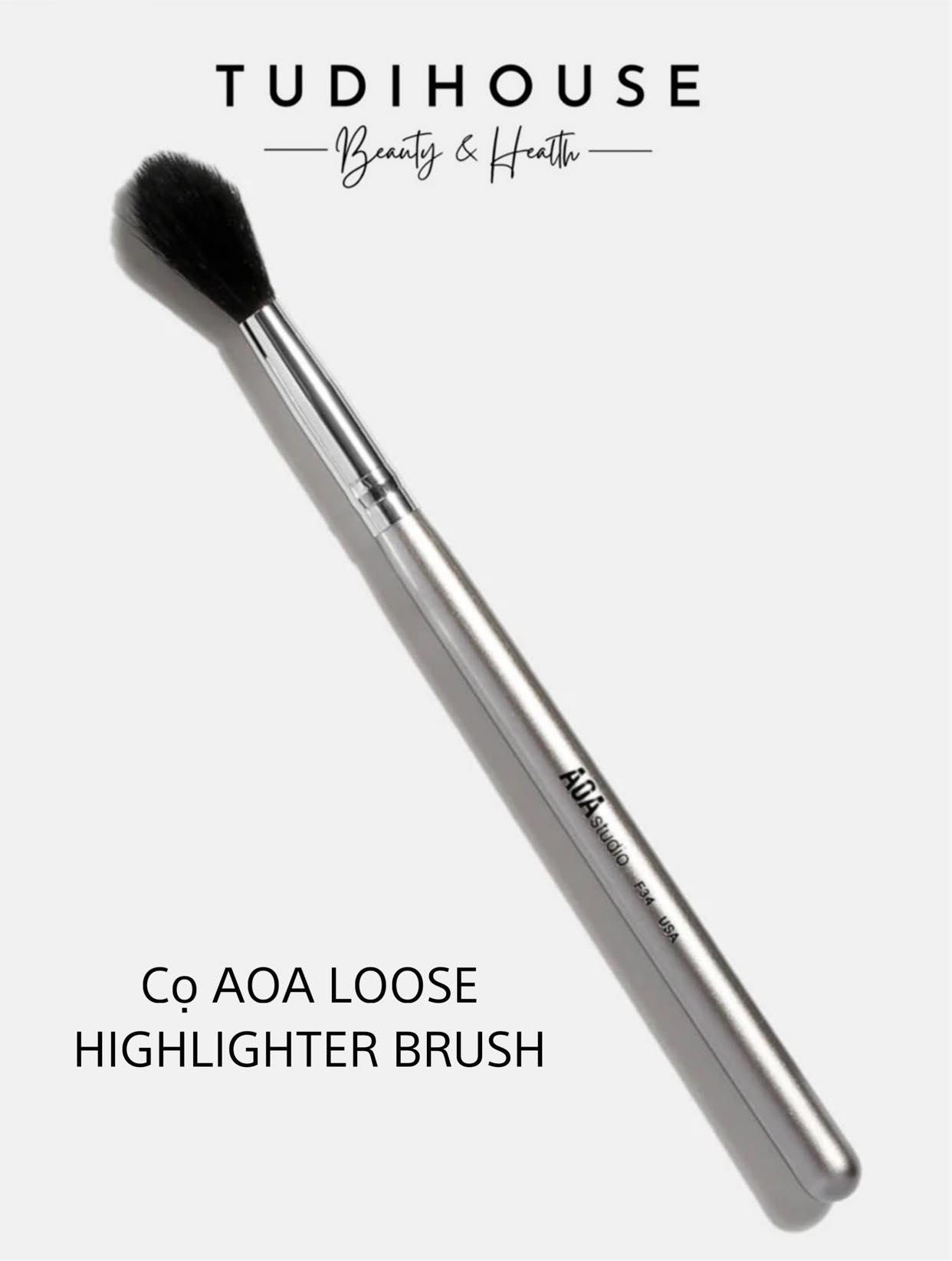 Cọ AOA  SILVER F34 LOOSE HIGHLIGHTER BRUSH