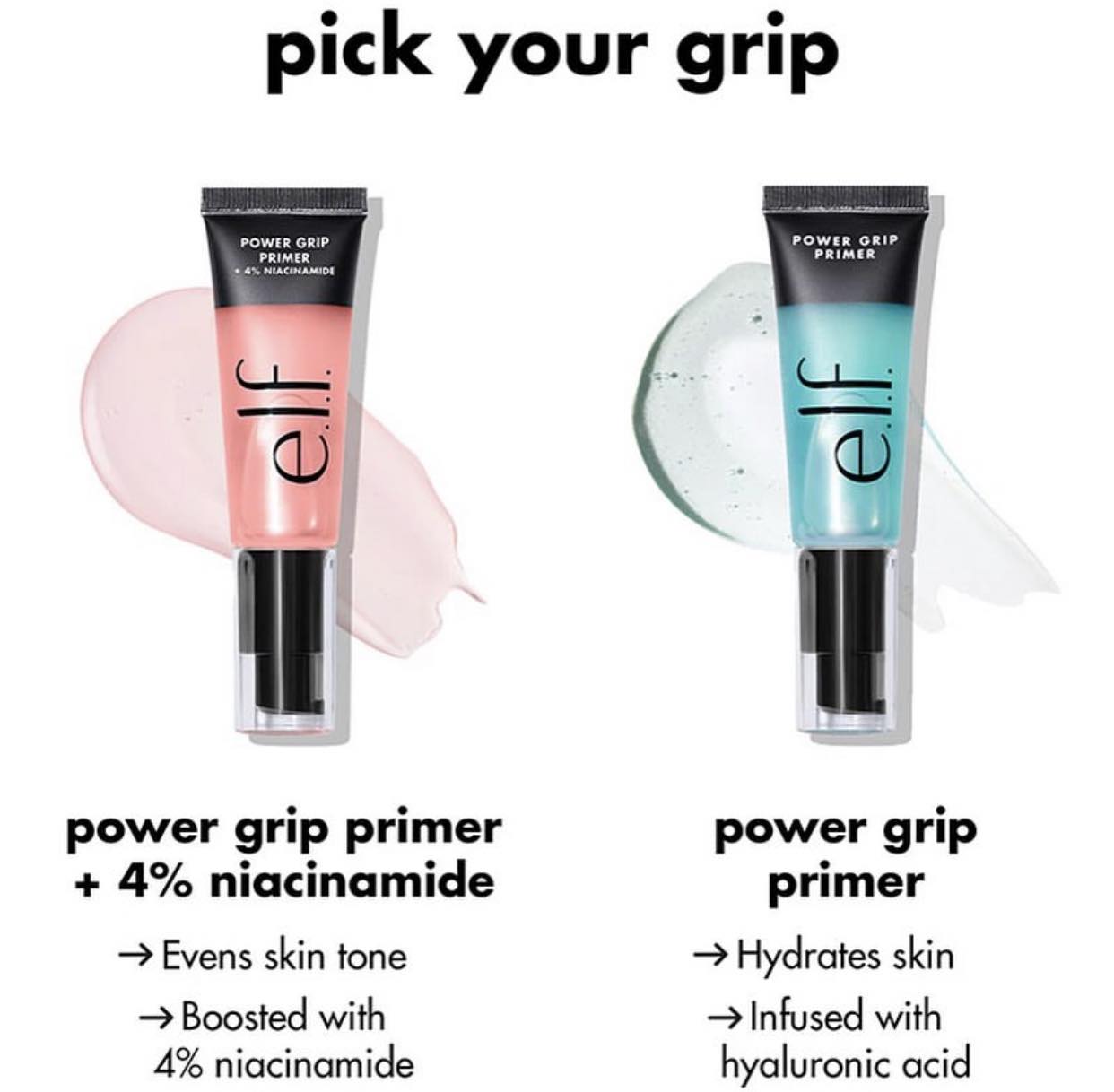 Minisize 15ml - kem lót Kem lót ELF Power Grip Primer + 4% Niacinamide