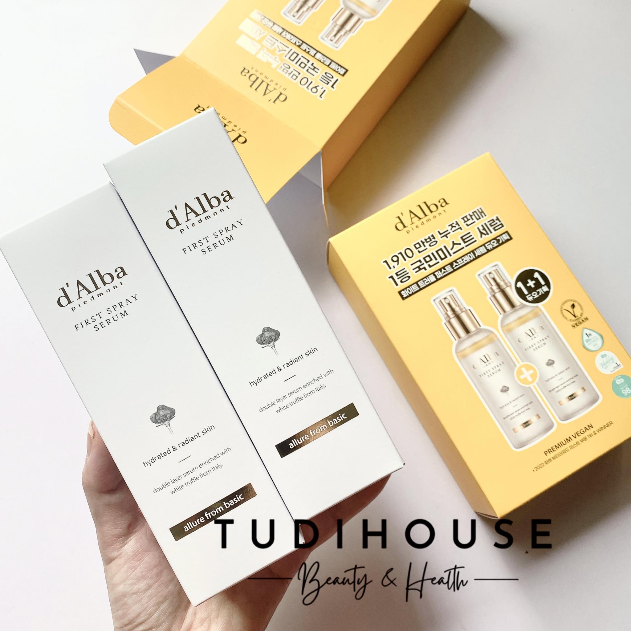 Xịt Tinh Chất Dưỡng Da d’Alba White Truffle First Spray Serum 100ml