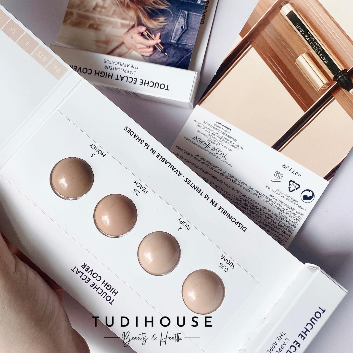 Sample che khuyết điểm YSL Touche Éclat High Cover Radiant Concealer