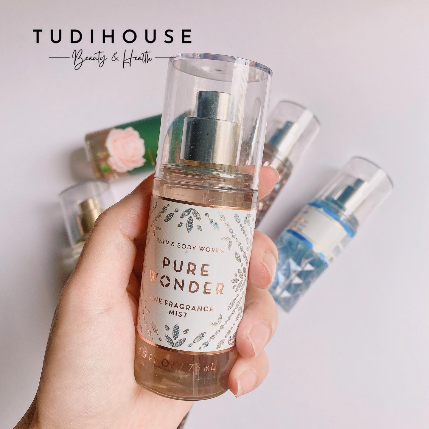 [ 75ml ] xịt thơm toàn thân Bath & Body works - PURE WONDER