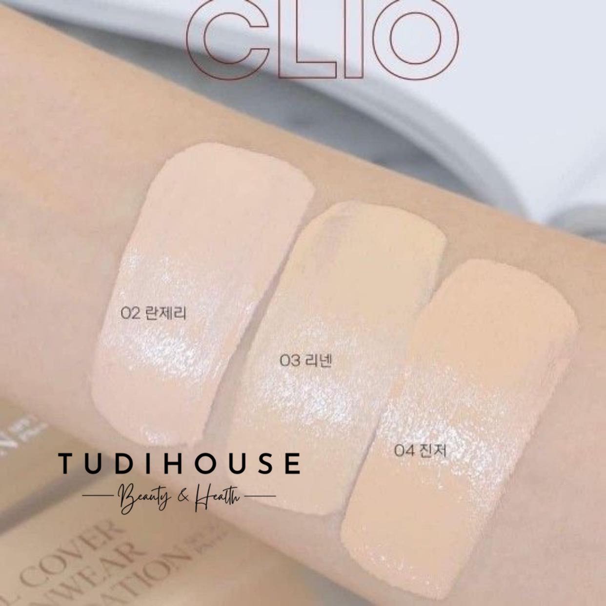 Mini 13g - Kem Nền Che Khuyết Điểm Clio Kill Cover Founwear Foundation SPF30 PA+++