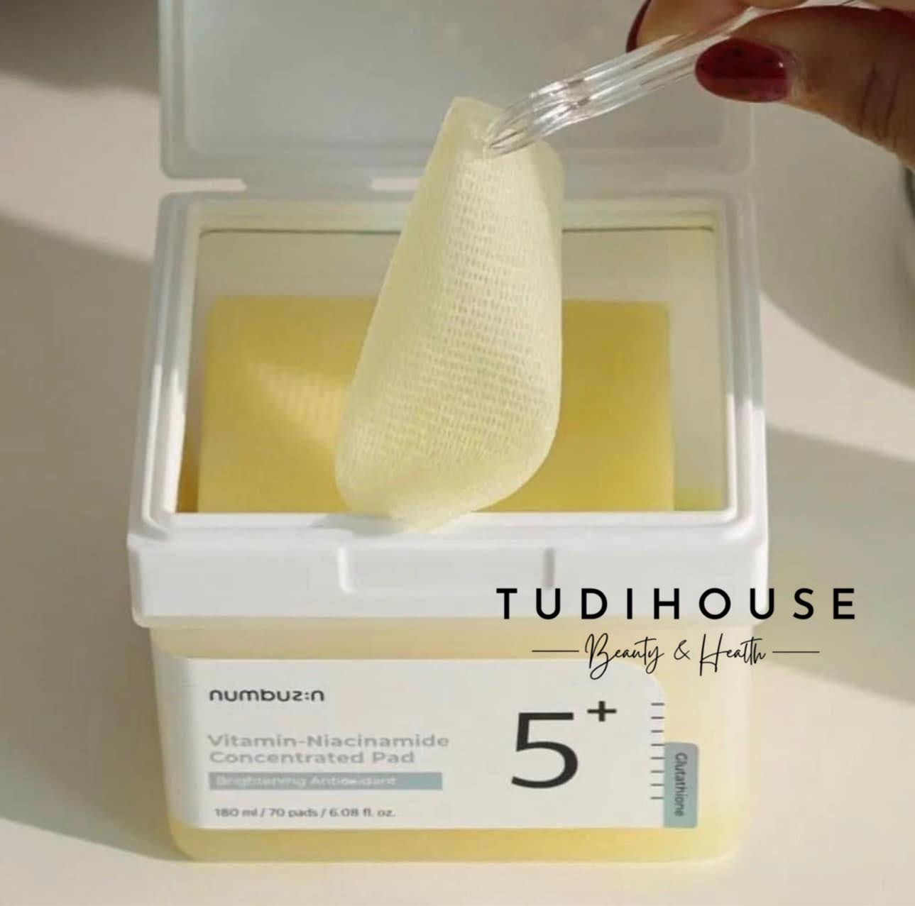 Numbuzin No.5 Vitamin-Niacinamide Concentrated Pad ( 70 pads )