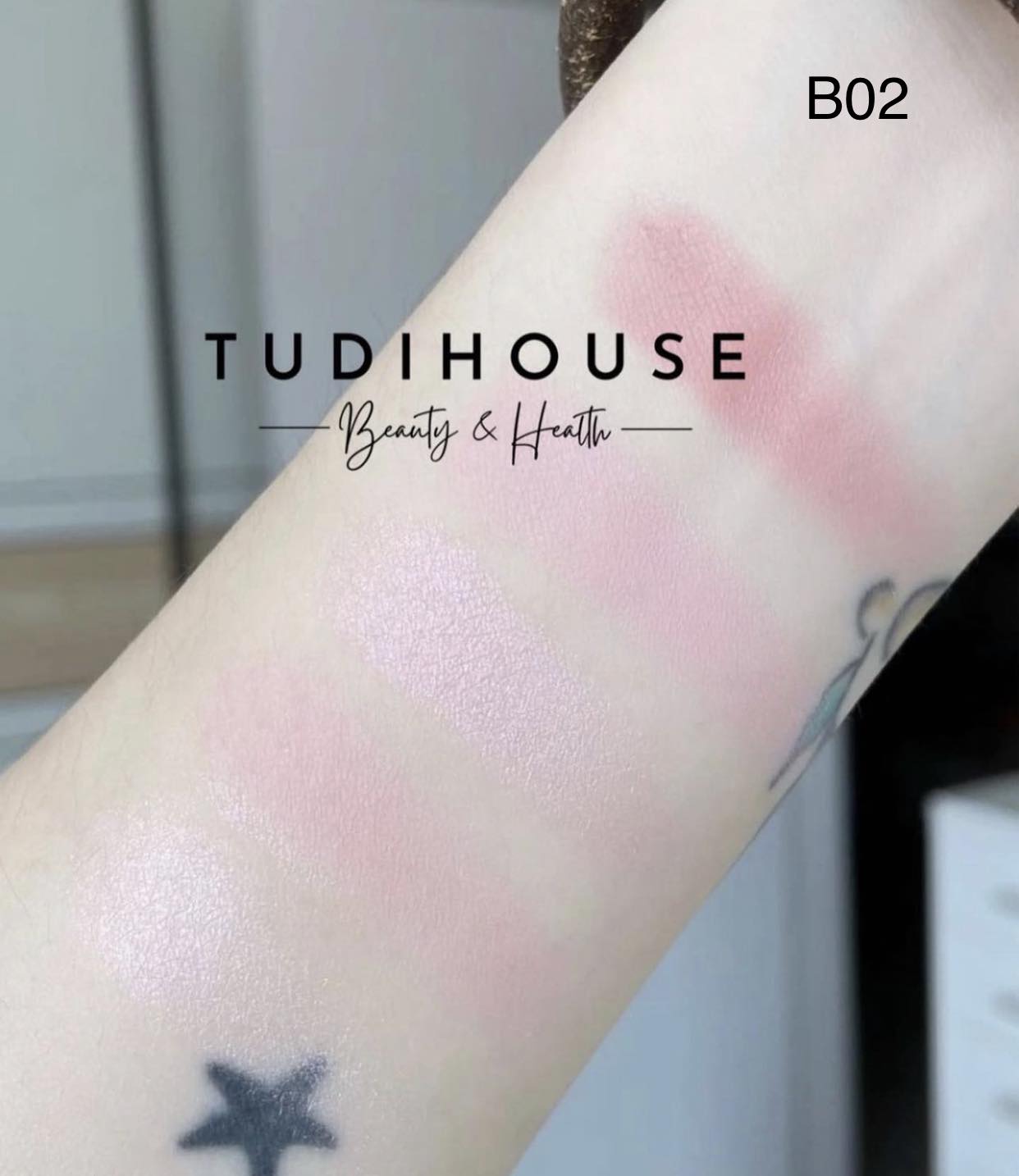 Má hồng Canmake Glow Fleur Cheek