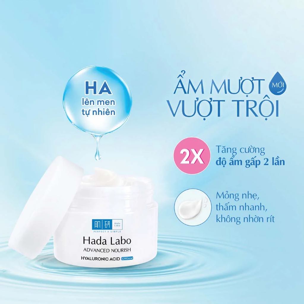 Kem dưỡng ẩm Hada Labo Advanced Nourish Cream 50g