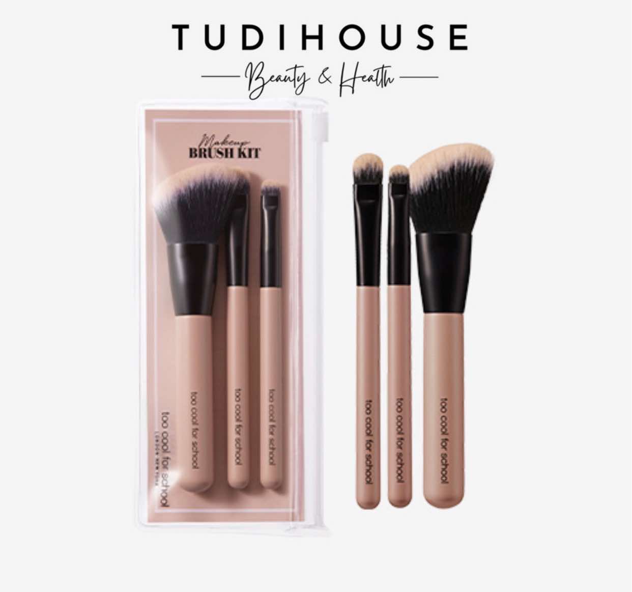 Too Cool For School Make Up Brush Kit