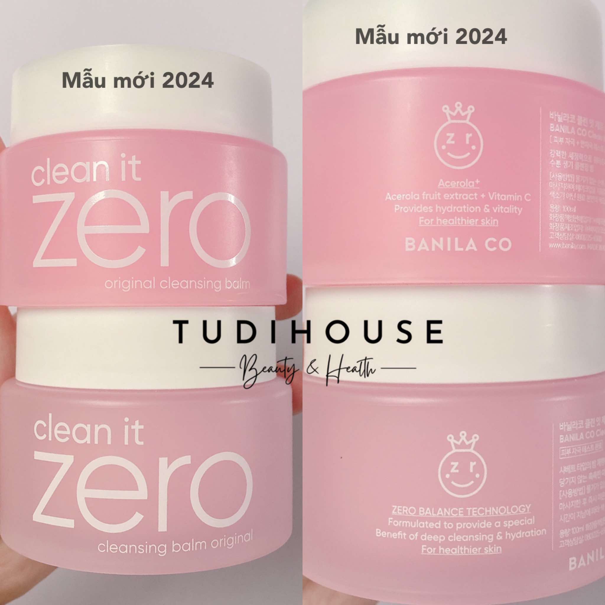 [ mẫu mới 2024 ] Sáp tẩy trang Banila Co. Clean It Zero Cleansing Balm Original 100ml