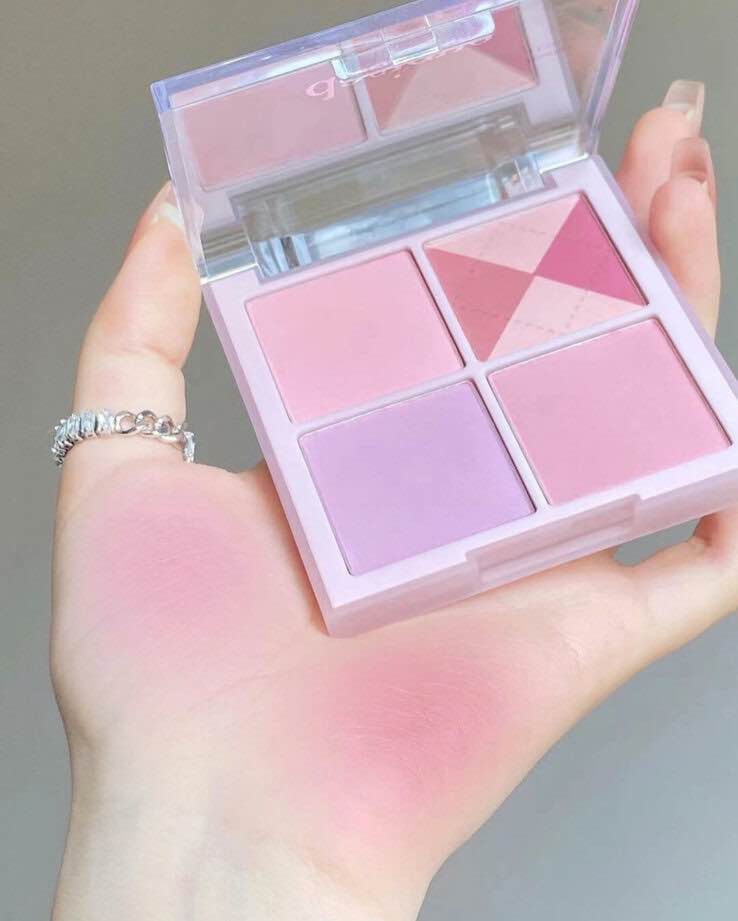 Bảng phấn má Dasique Blending Mood Cheek - 05 Violet Knit