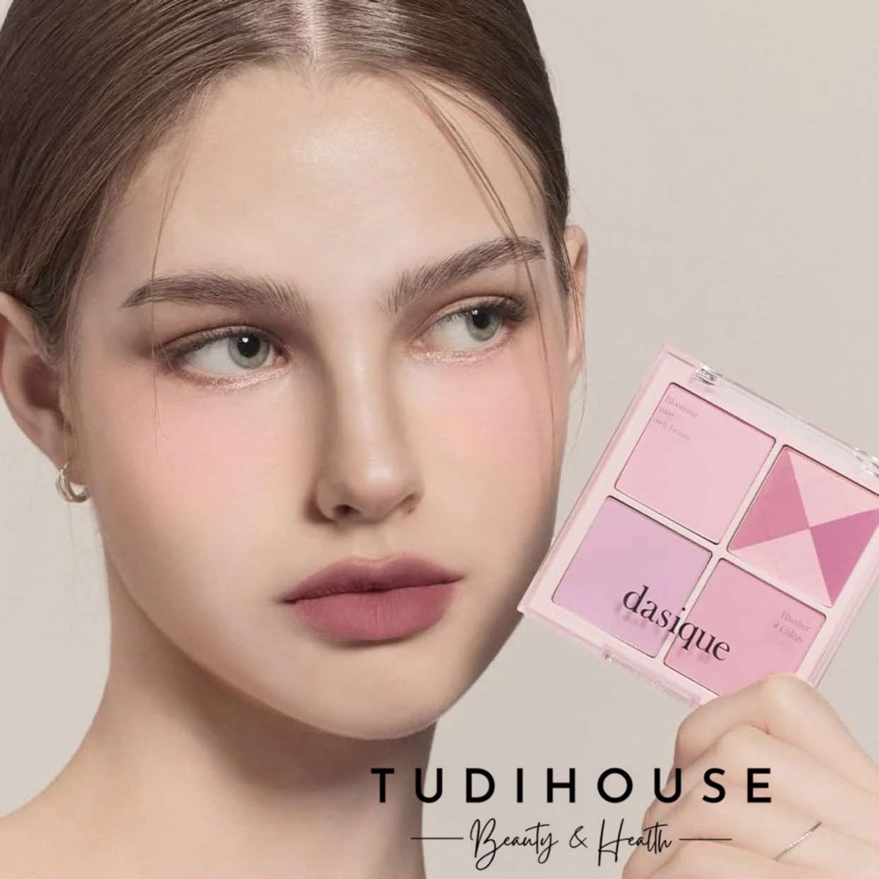 Bảng phấn má Dasique Blending Mood Cheek - 05 Violet Knit