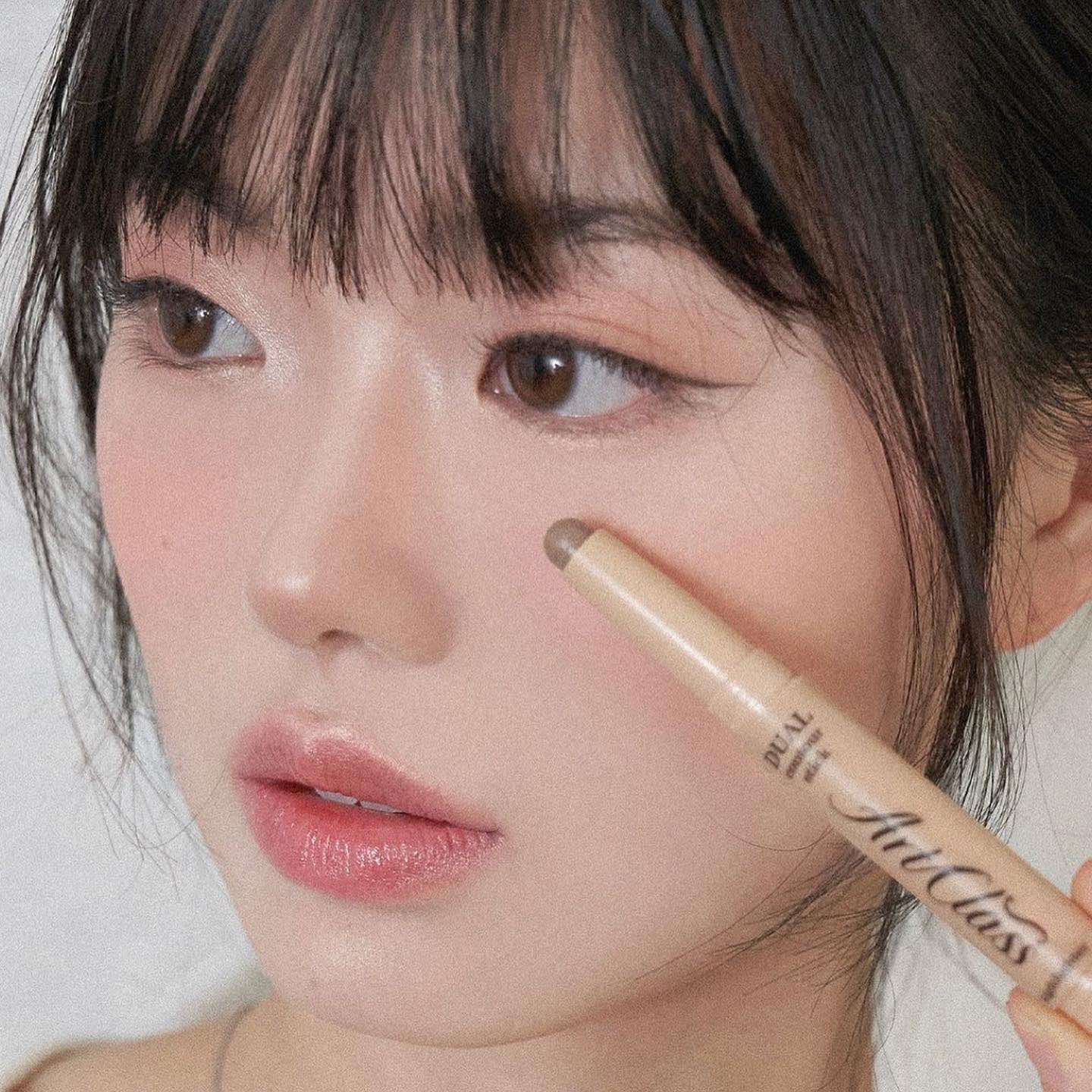 Tạo Khối + Highlight Dạng Kem Too Cool For School Dual Contour Stick