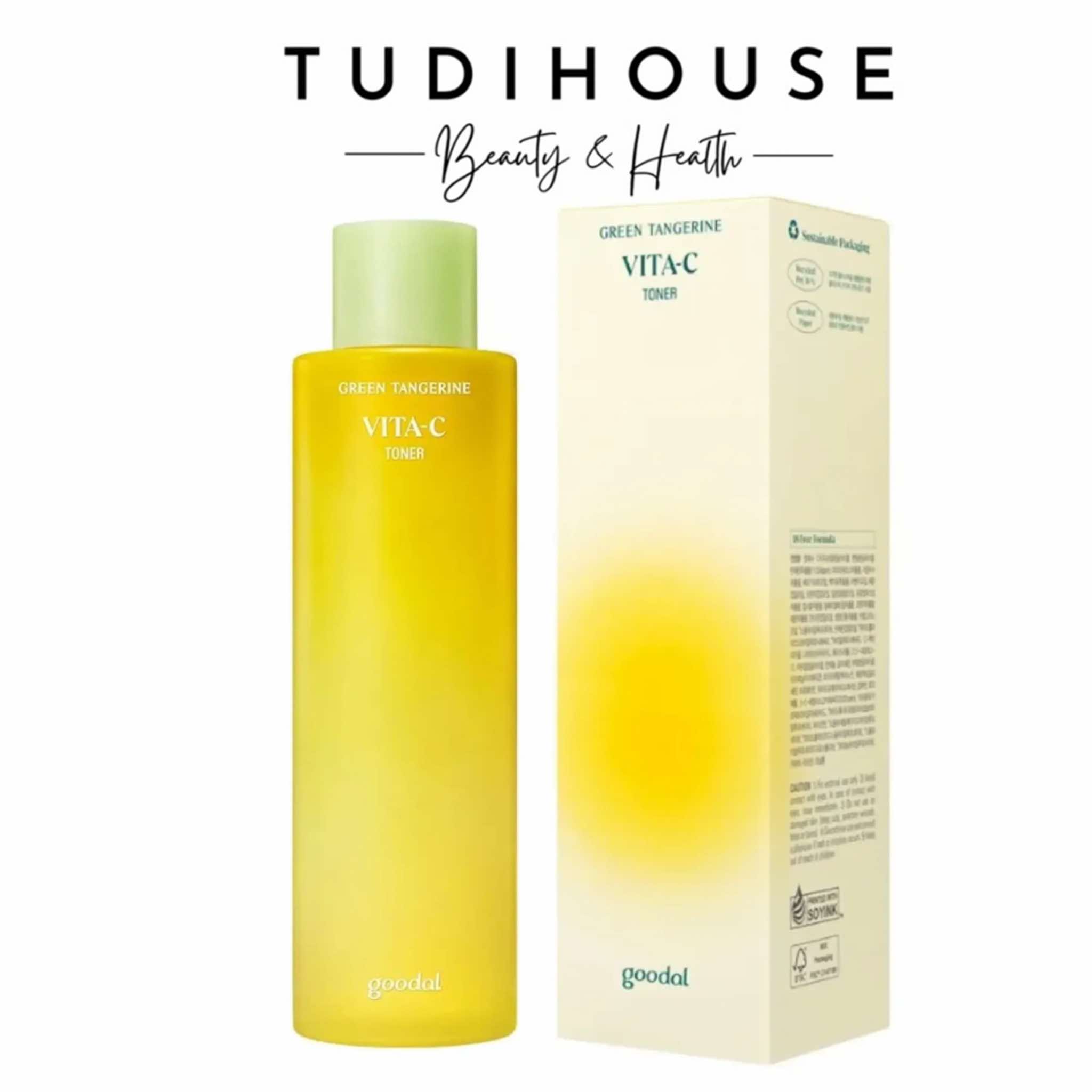 Nước Cân Bằng Goodal Làm Sáng Da Green Tangerine Vita C Toner 300ml