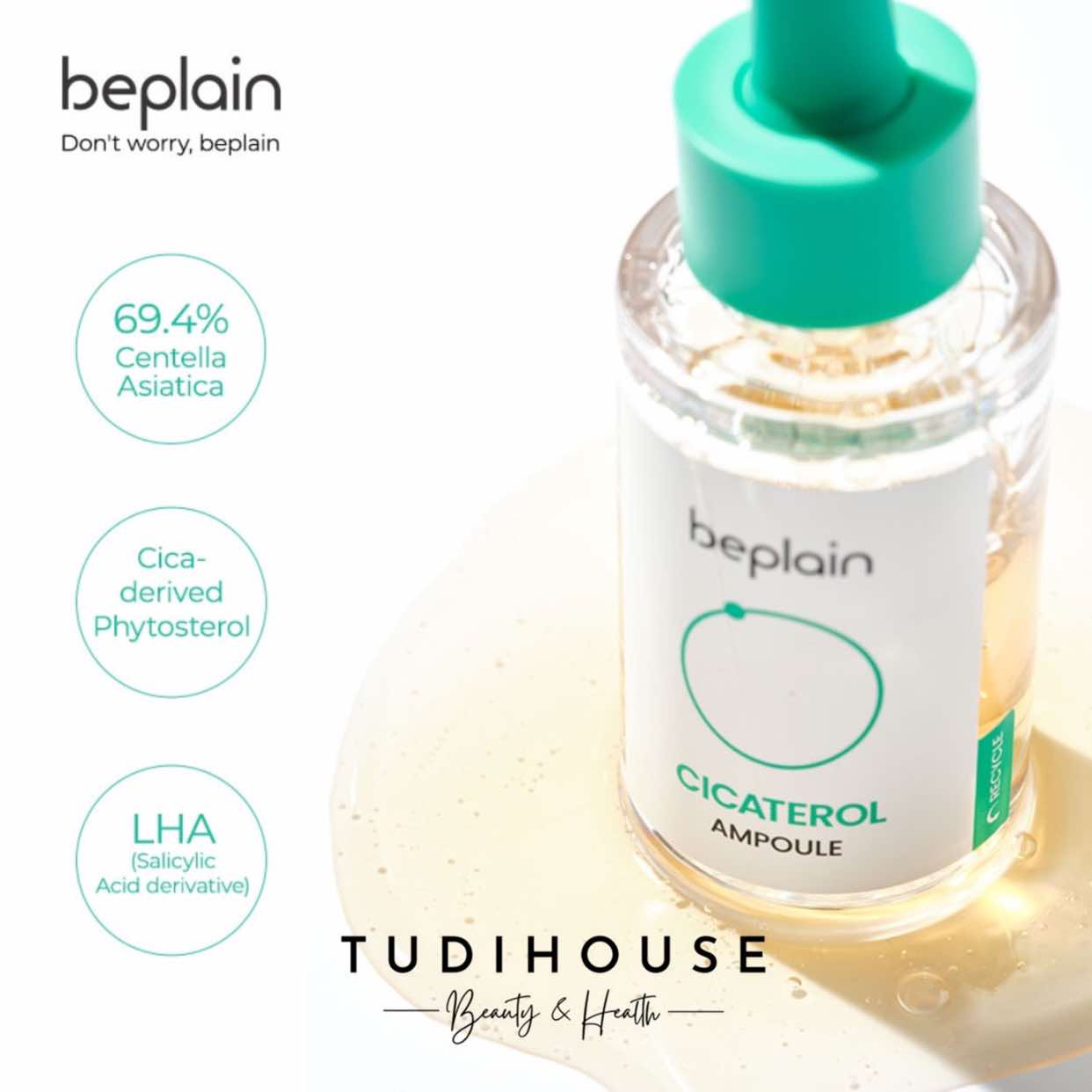 Tinh Chất Dưỡng Da Beplain Cicaterol Ampoule 30Ml