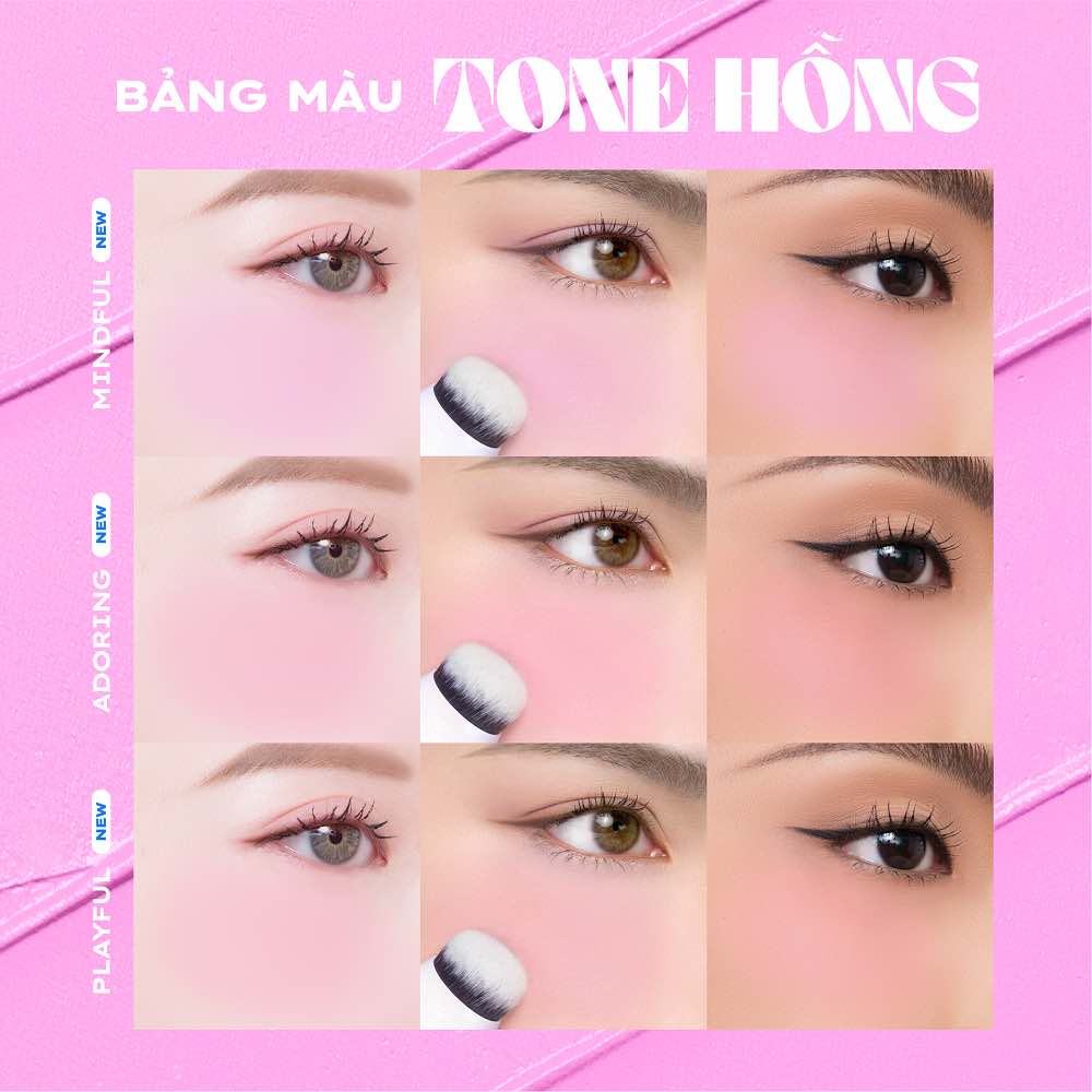 Má hồng kem lì mịn Lemonde Perfect Couple Blush