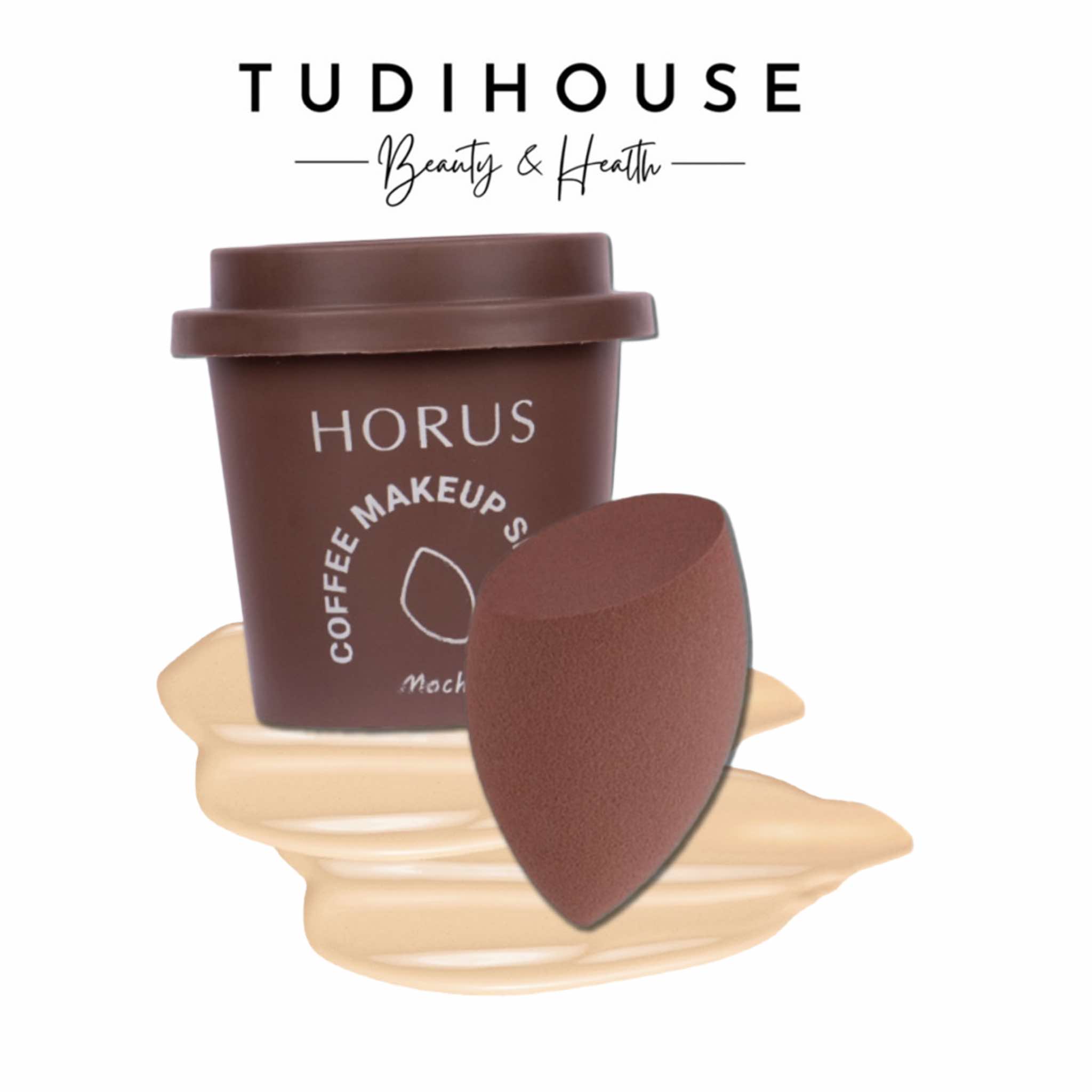 Mút trang điểm Horus Coffee Make Up Sponge