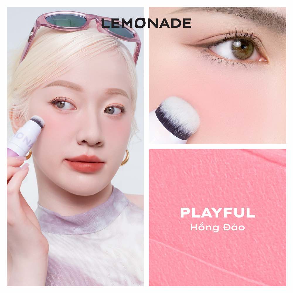 Má hồng kem lì mịn Lemonde Perfect Couple Blush