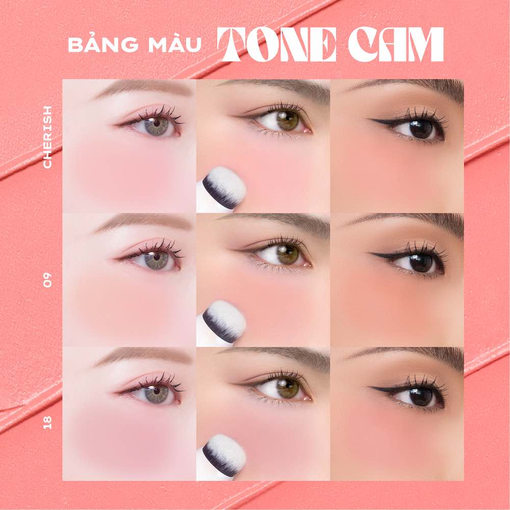Má hồng kem lì mịn Lemonde Perfect Couple Blush