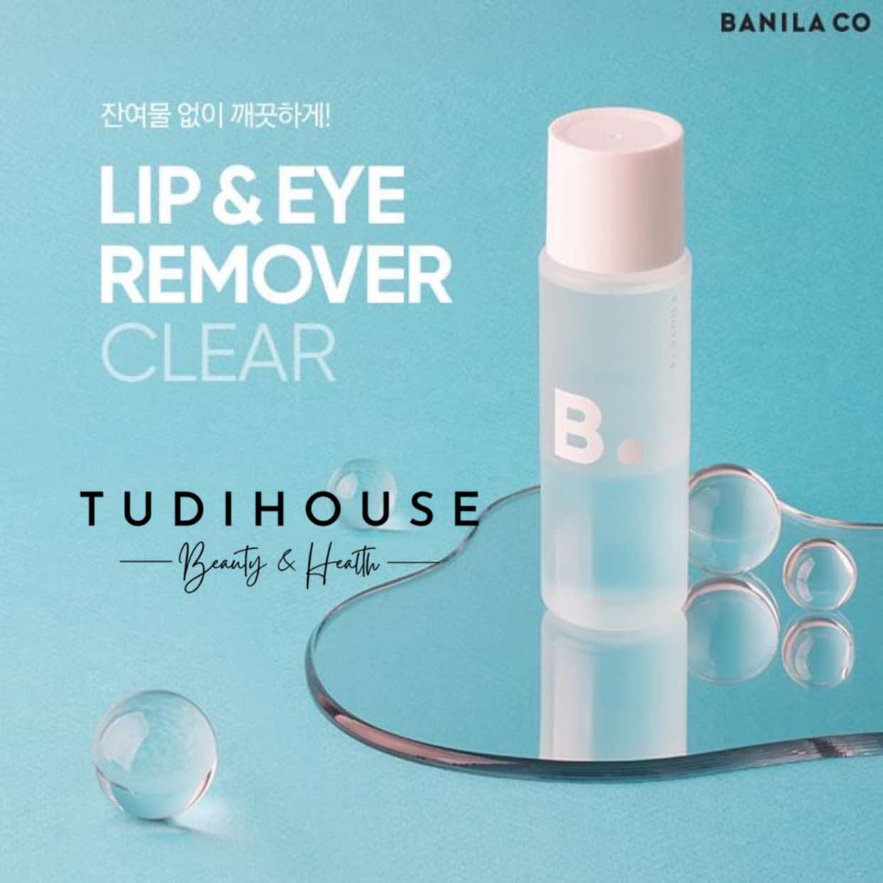 Tẩy Trang Mắt Và Môi B. By Banila Lip & Eye Remover 100ml