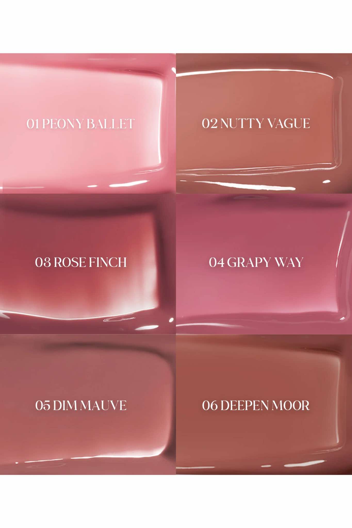Son bóng Romand Glasting Color Gloss 4g