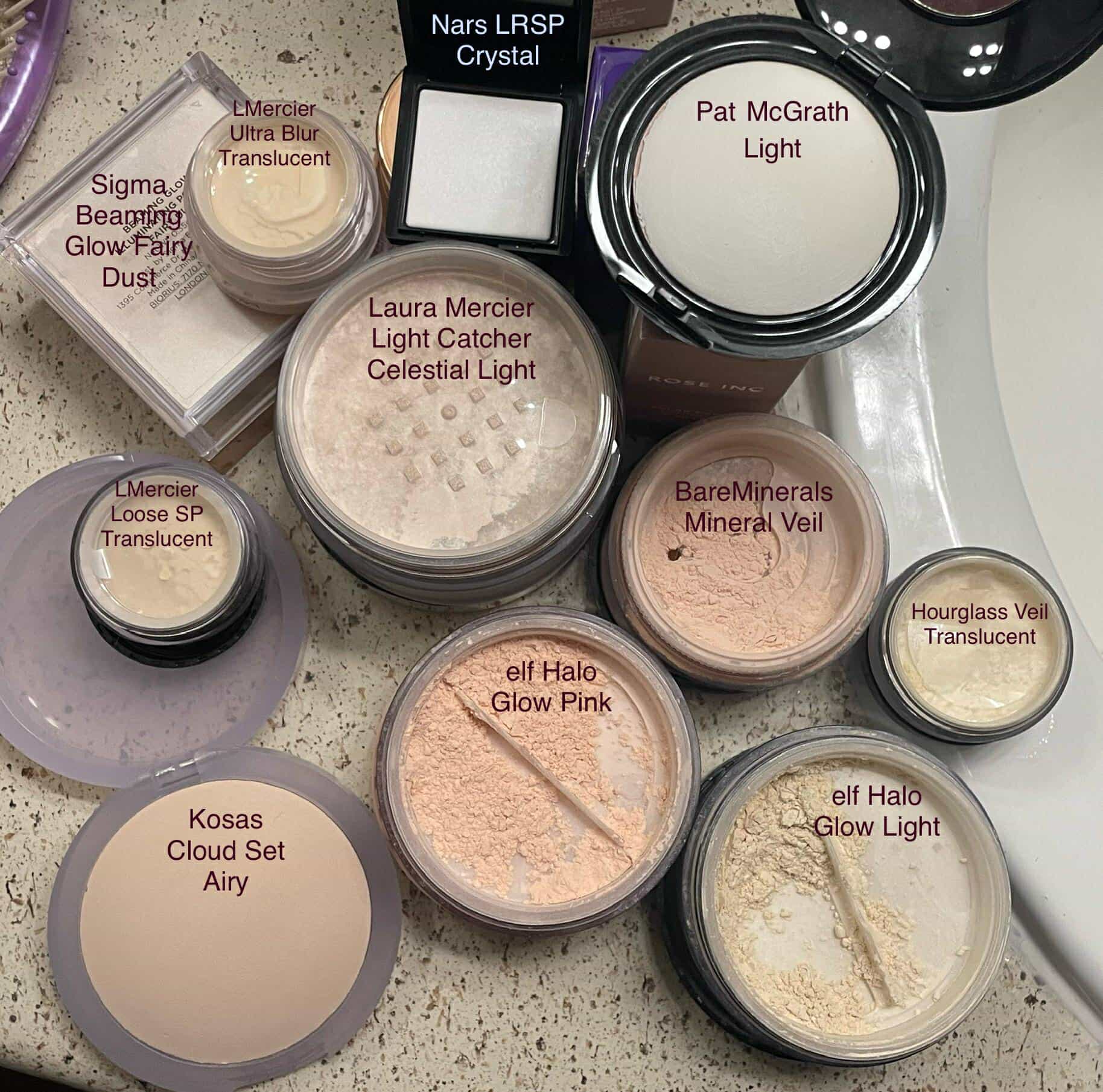 Phấn phủ bột ELF Halo Glow Setting Powder 6.8g