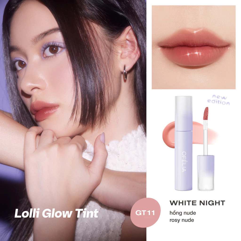 Son tint bóng Ofelia Lolli Glow Tint