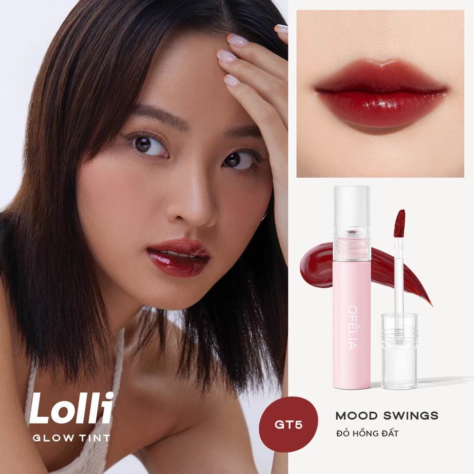 Son tint bóng Ofelia Lolli Glow Tint