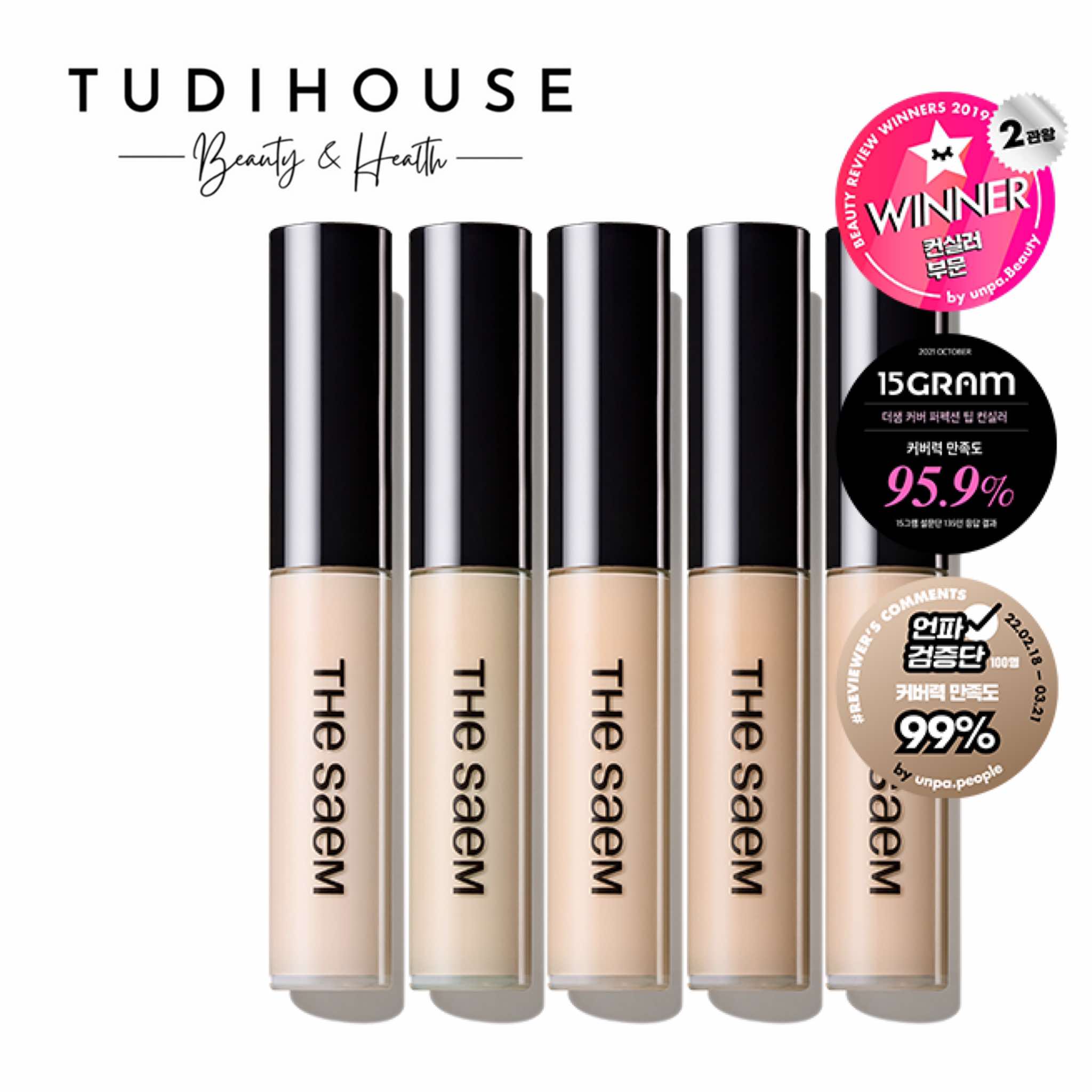 [ mẫu mới 2024 ] Kem che khuyết điểm The Saem tip concealer