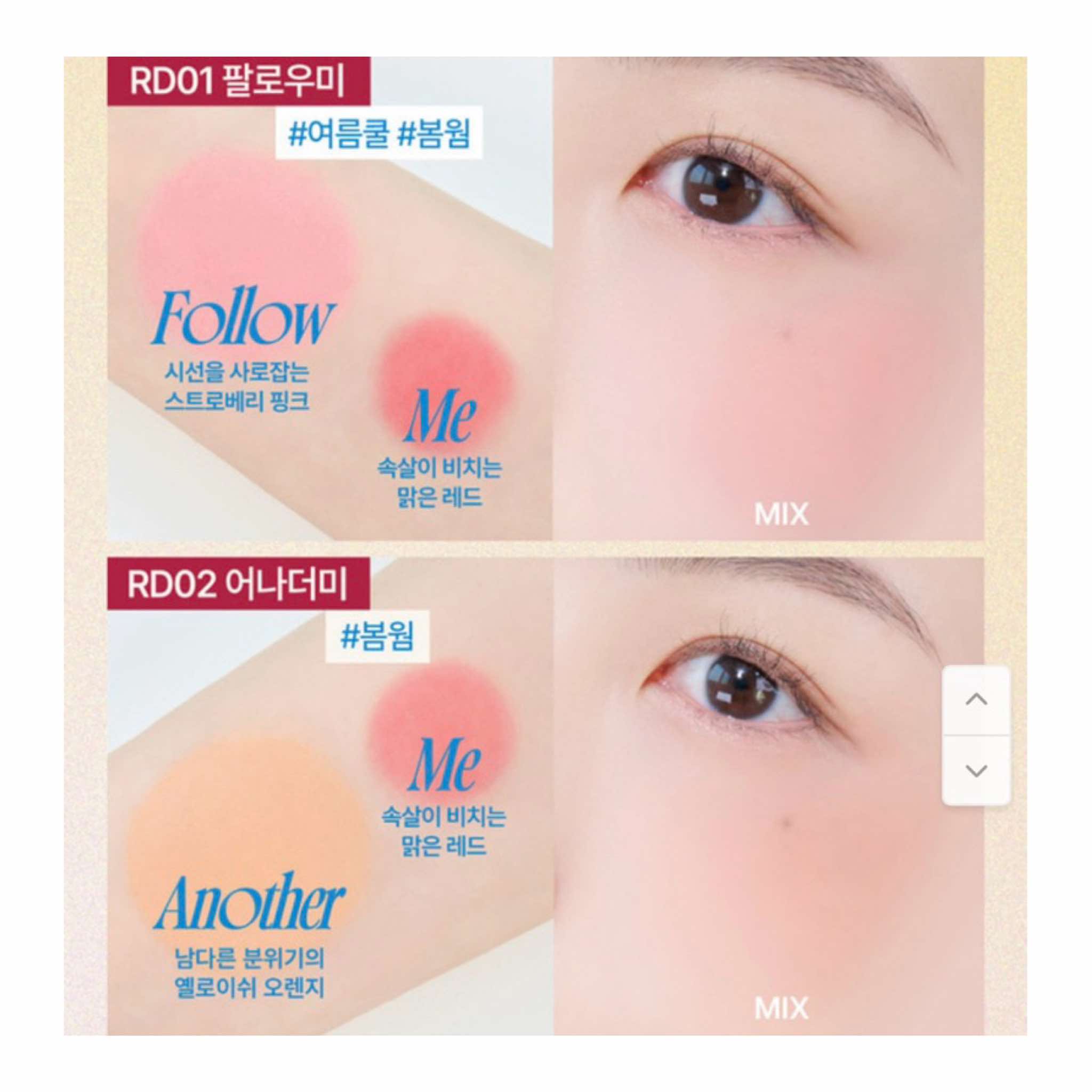 Má Hồng Thạch Fwee Mellow Dual Blush