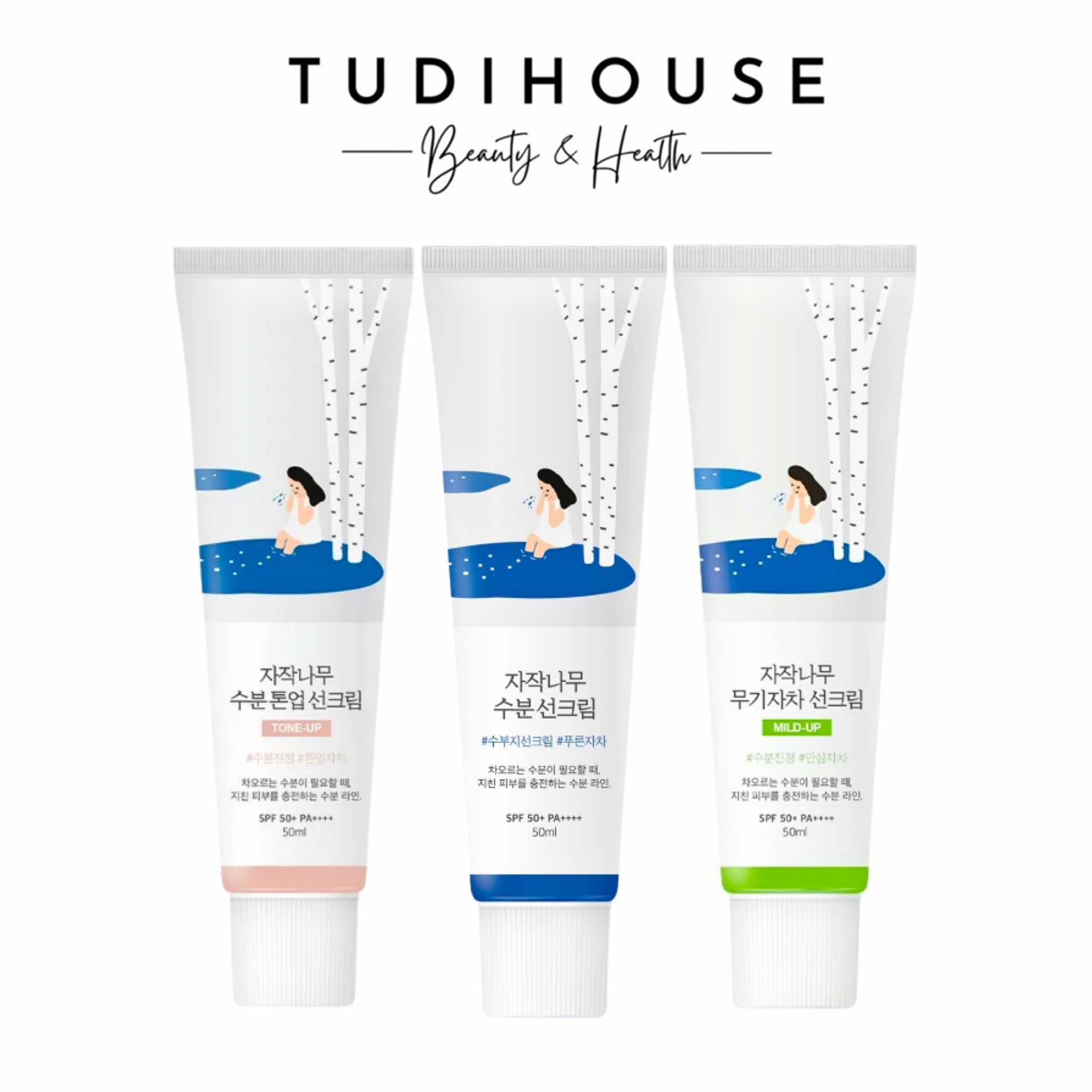 Kem chống nắng Round Lab Birch Juice Sunscreens